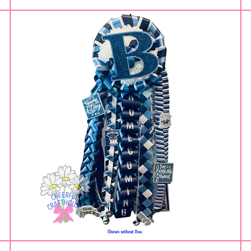 LD Bell Drumline/Band Garter, Homecoming.